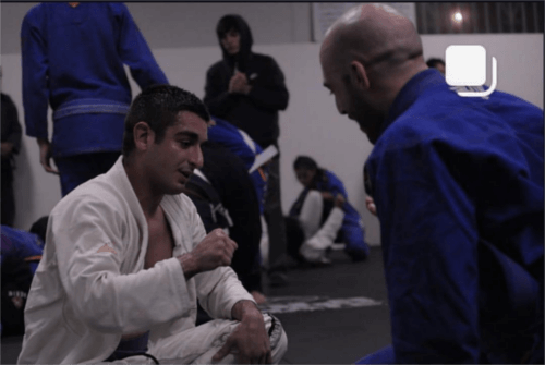 anthony pace doing jiu jitsu